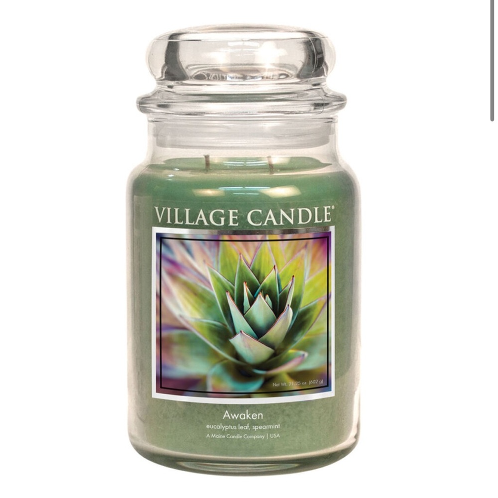 Village Candle Awaken 2 Wick Candle